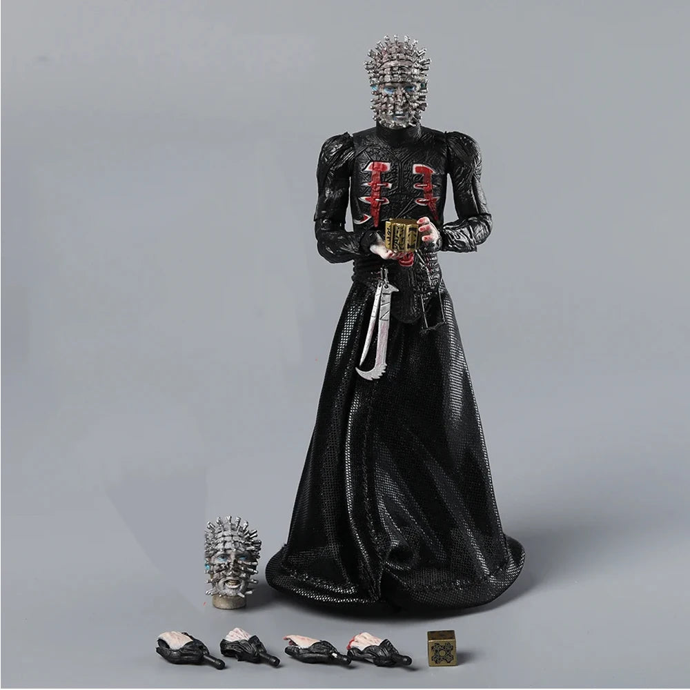 NECA Figure Hellraiser He'll Tear Your Soul Apart Ultimate Pinhead Action Figure PVC Movable Collection Toy Birthday Gifts