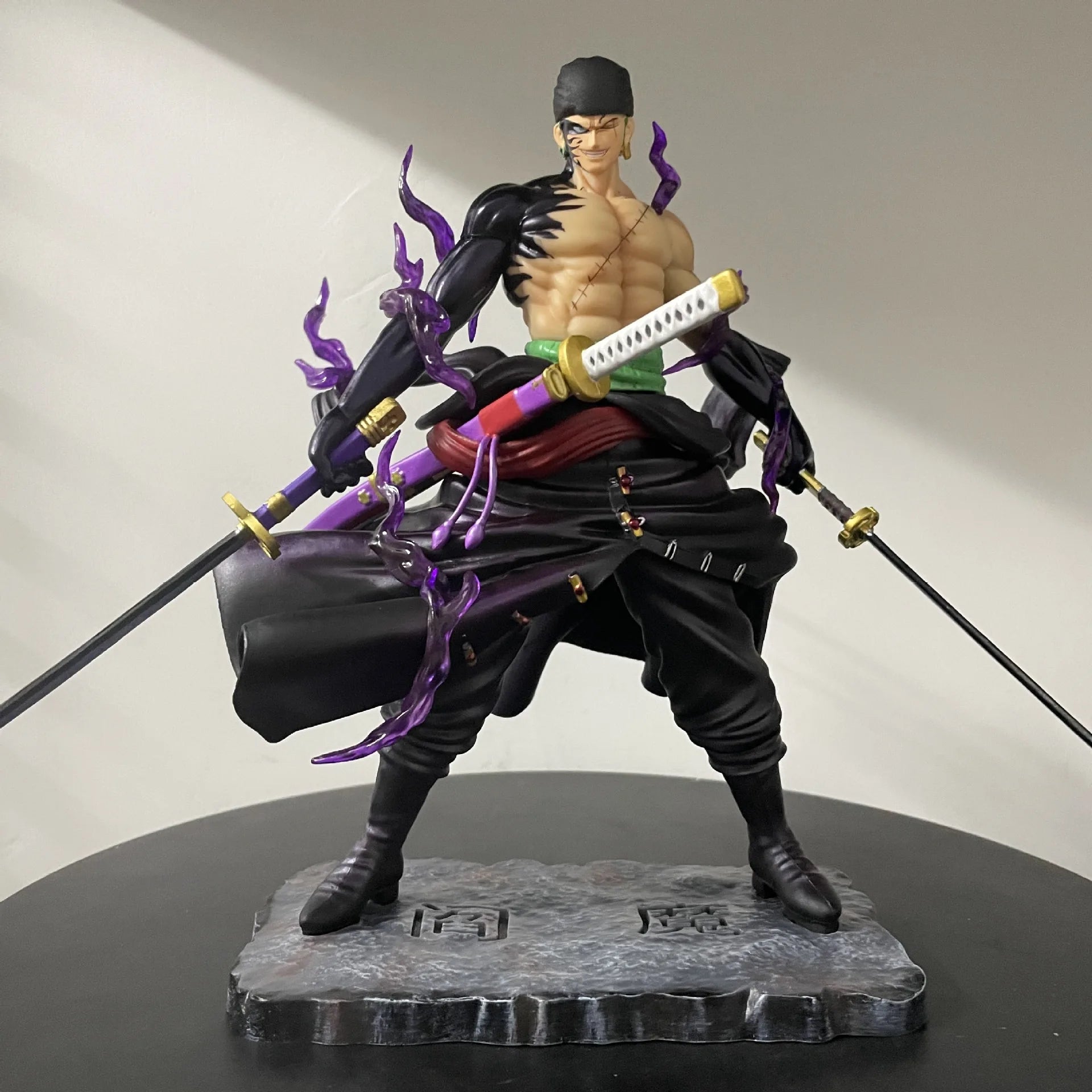 One Piece Strohhutpiraten PVC-Figuren Luffy Zoro Nami Usopp Robin Sanji Statue Schreibtischdekoration Geschenk
