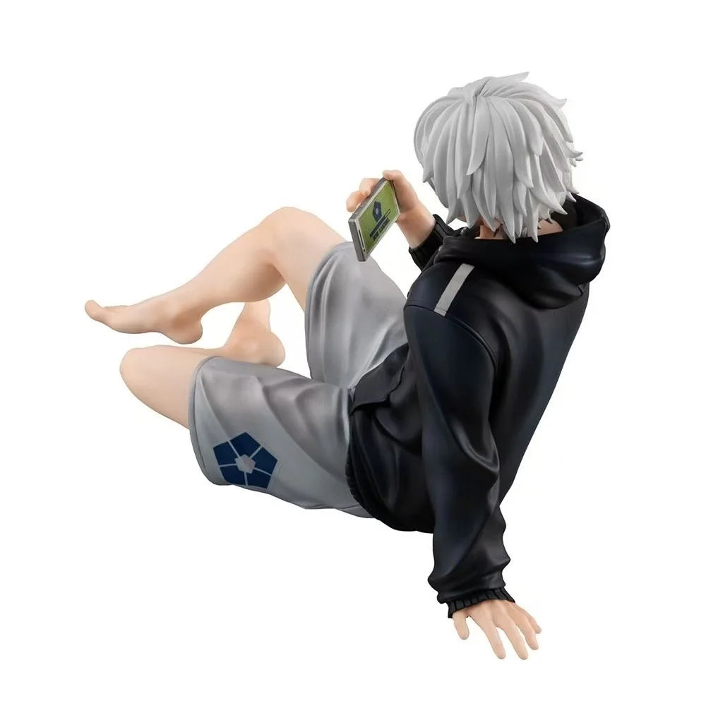 9cm Anime Blau Schloss Nagi Seishiro Figur PVC Nette Tisch Puppe Dekoration Modell Spielzeug Kinder Geschenk