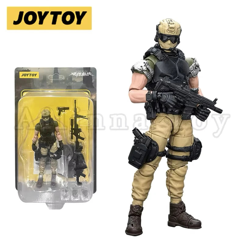 JOYTOY 1/18 3.75 Action Figures Military Armed Force Series Anime Model Gift