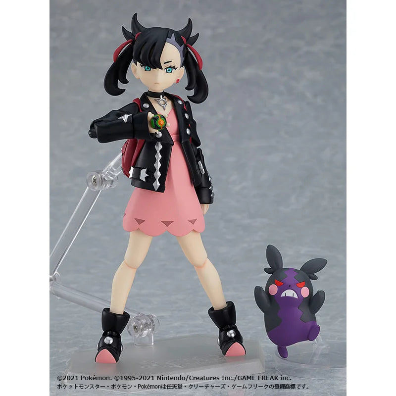 100% Original Figma 514 Pokemon Marnie MARY In Stock Anime Action Collection Figures Model Toys