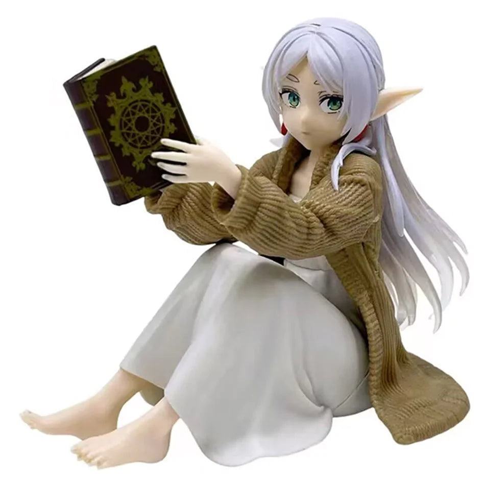 Frieren Beyond Journey's End Anime Figure Desktop Cute night-suit Treasure Hunt Frieren Action Figure Figurine Model Doll Toy