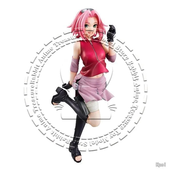 In Stock Original Genuine MegaHouse Naruto Shippuden Sakura Haruno 200mm PVC Collectible Figure