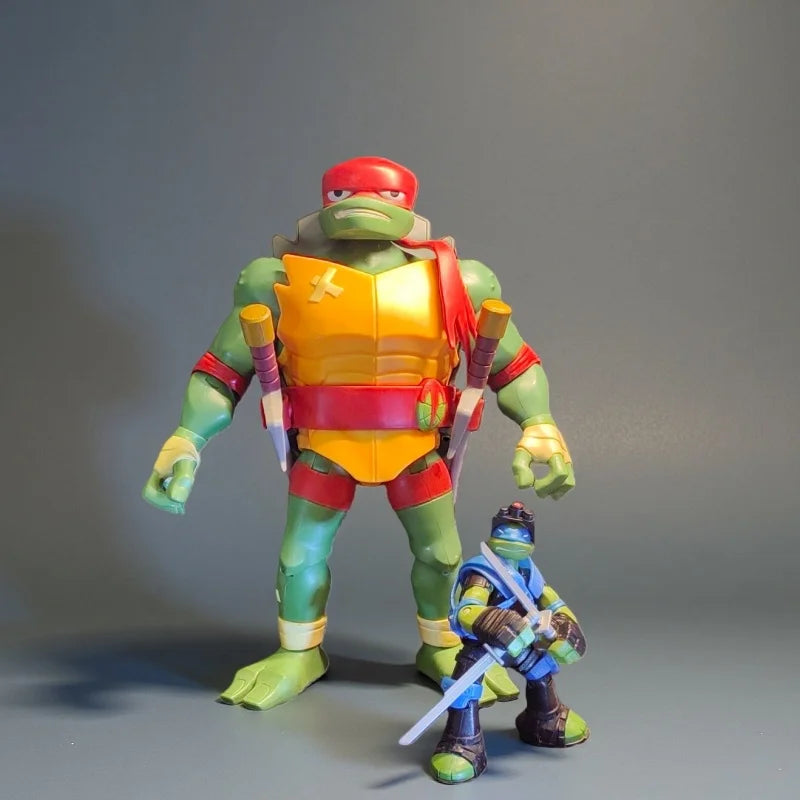 Original 12in Turtles Figure 2018 Animated Version Donatello Leonardo Action Figure 28cm Model Toy Set Collection Toy Ornament