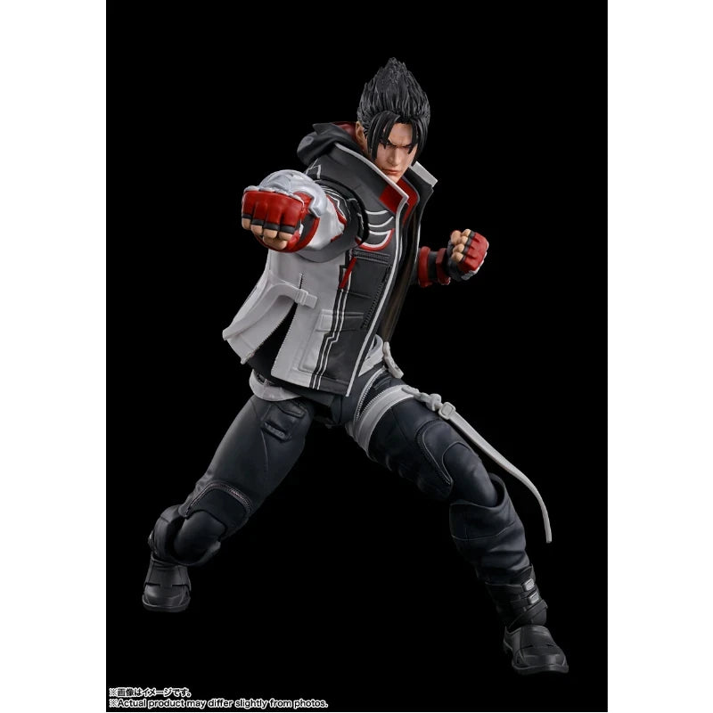 Original In Stock Bandai S.H.Figuarts SHF Tekken 8 Jin Kazama Animation Action Figure Toy Gift Model Collection Hobby