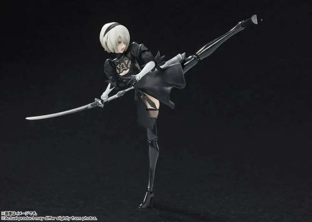 in stock Bandai SHF S.H.Figuarts NieR : Automata Ver1.1a 2B 9S Action Figure Toy Model Gift
