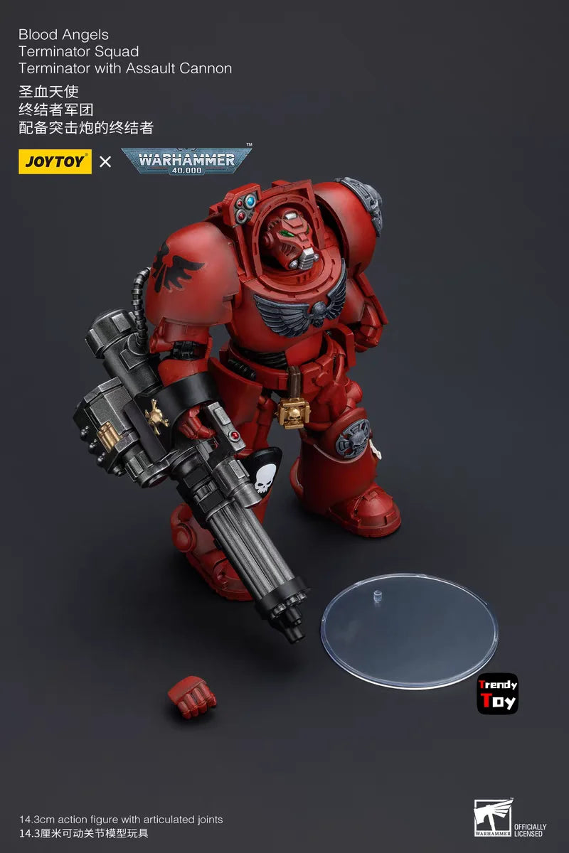 【JOYTOY】Warhammer 40K Blood Angels Terminator Squad 1/18 Action Figure Model Toy