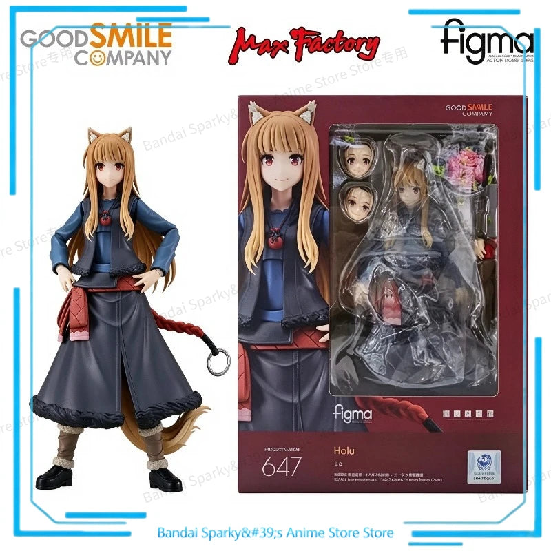 Original in Stock Good Smile Pop Up Parade Nendoroid 728 Max Factory Figma 647 Holo Spice and Wolf Anime Action Figure Gift Toy