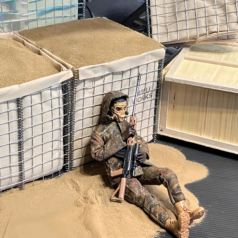 V00011 1/12 Scale Canis Spp Jackal Jekyll Military Sniper Collectible Action Figure Adult Hobbyists Collectors Birthday Gift