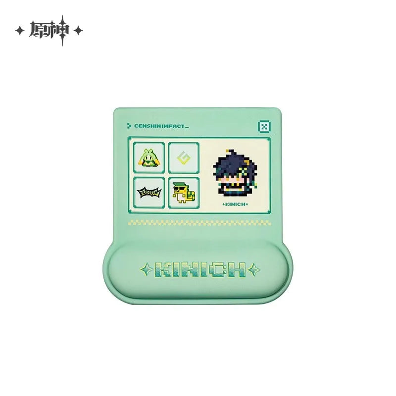 [Genuine] miHoYo Official Game Genshin Impact Kinich Cosplay Silent Mouse Pad Set Anime Cartoon Accessories Halloween Gift