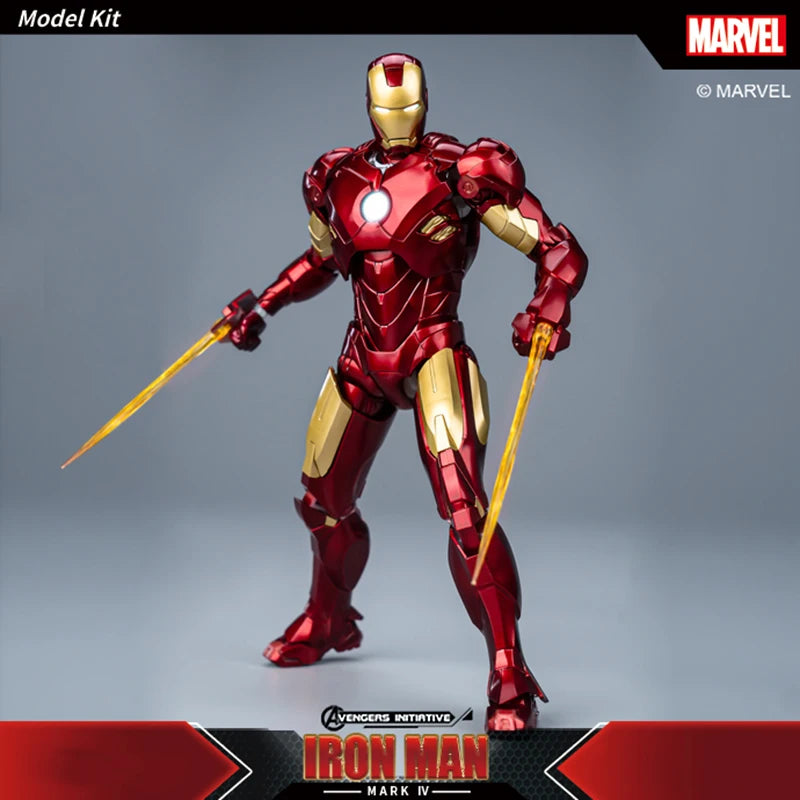 Fondjoy The Avengers Iron Man Modle MK50 Spider-Man MK5 MK6 Assemble Toy Model Collectible Gift 1/12 Action Figures Toy Boy Gift