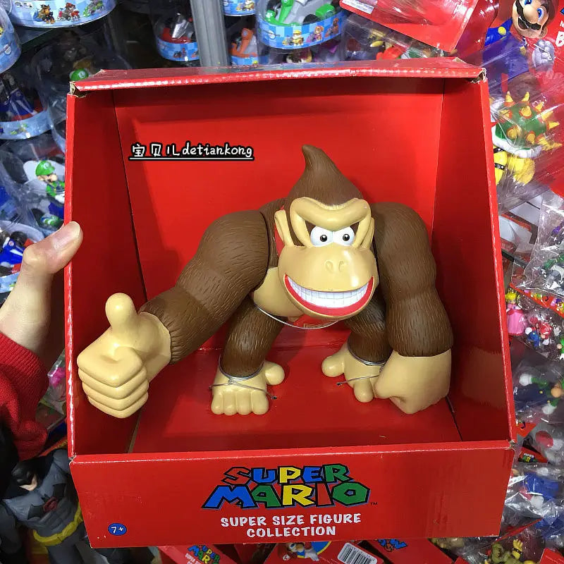 Neu Anime Große Größe Bowser Figuren PVC Bros Hut Kann Nehmen Off Spielzeug modell Für kinder