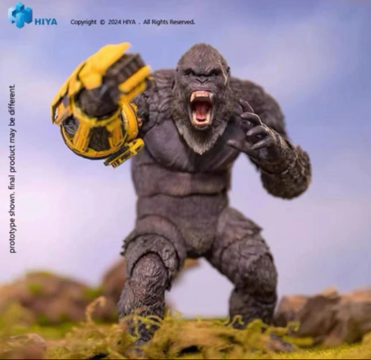 Hiya Exquisita Serie Básica Godzilla X Kong El Nuevo Empire Kong B.E.A.S.T. Guante Ver. Figura De Acción Modelo De Juguete