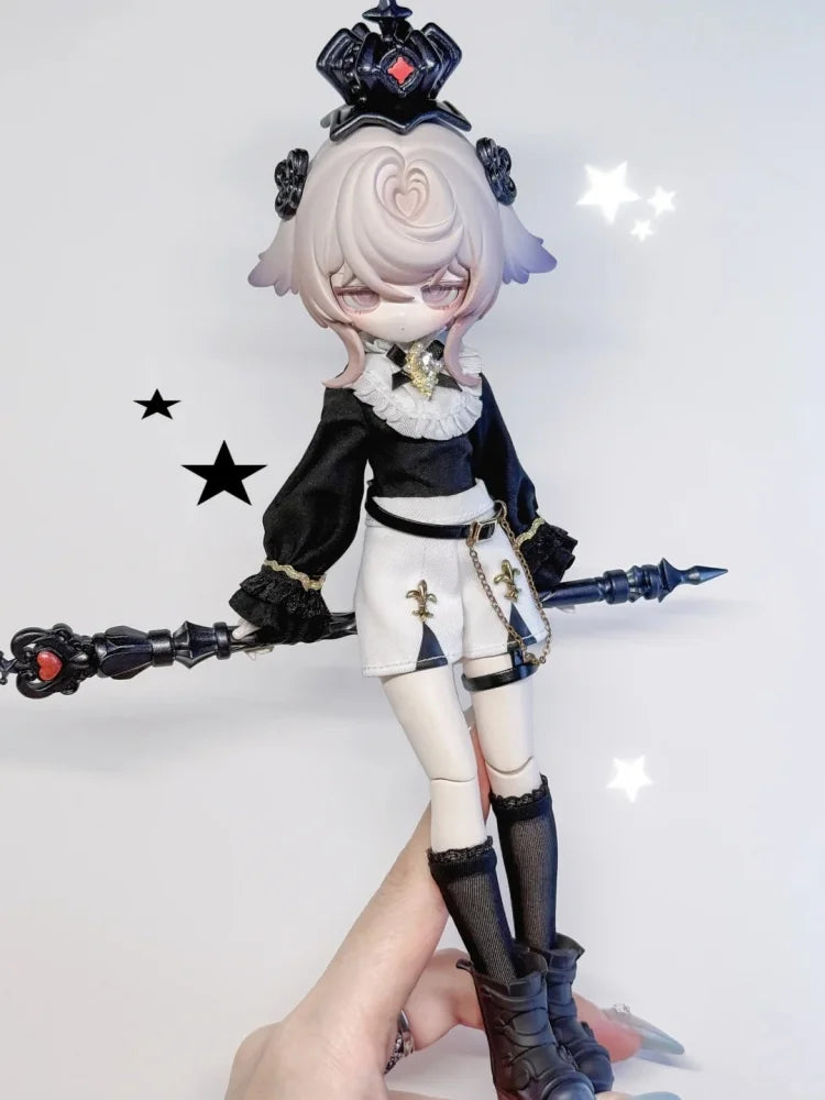 Mjd Lunar Lore Series Inedible Blind Box 1/8 Scale Articulated Action Figure Collectible Desktop Toy With Movable Joints Gift
