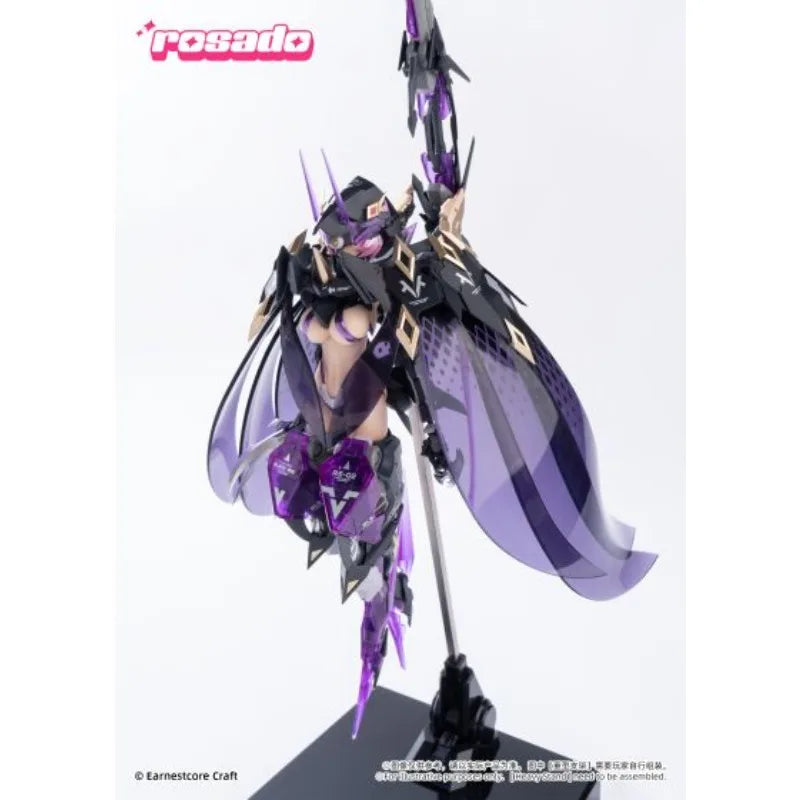 He Cheng Zhi Zao Original MODEL KIT Rosado Project Star Flower·Black Iris Anime Figure Assembly Model Toys Model Gifts for Boys