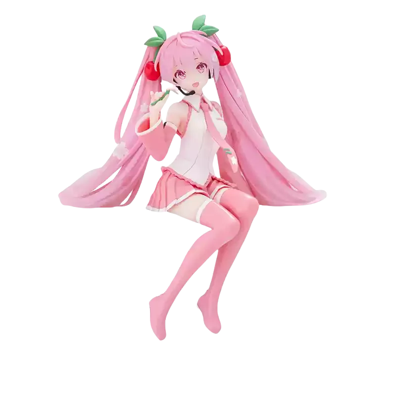 In Stock Hatsune Miku Anime Action Figures Noodles Stopper Model Figure Toys Collectible Gift for Toys Hobbies Children