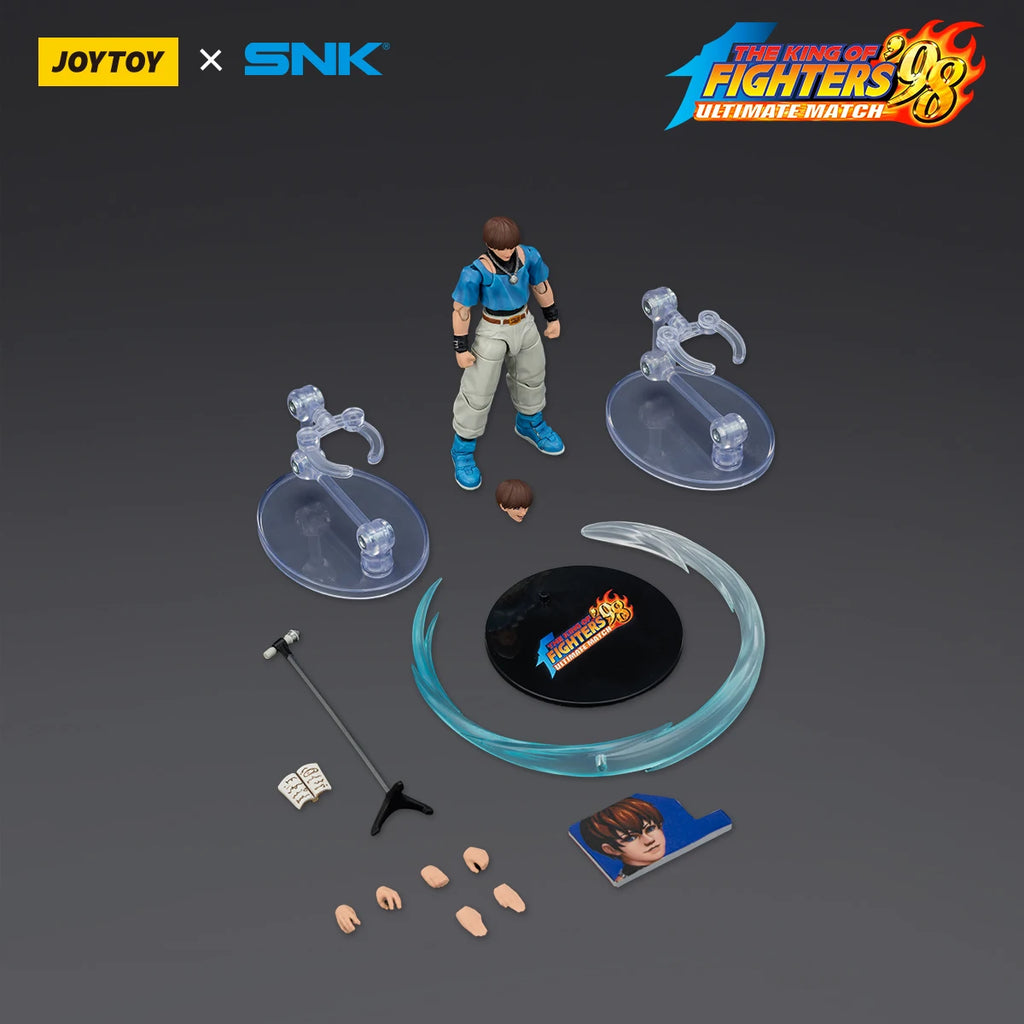 JOYTOY SNK KOF'98UM Action Figure 1/18 Orochi Team Yashiro Nanakase/Shermie/Chris Articulated Joints Figurine Model Surprise Toy