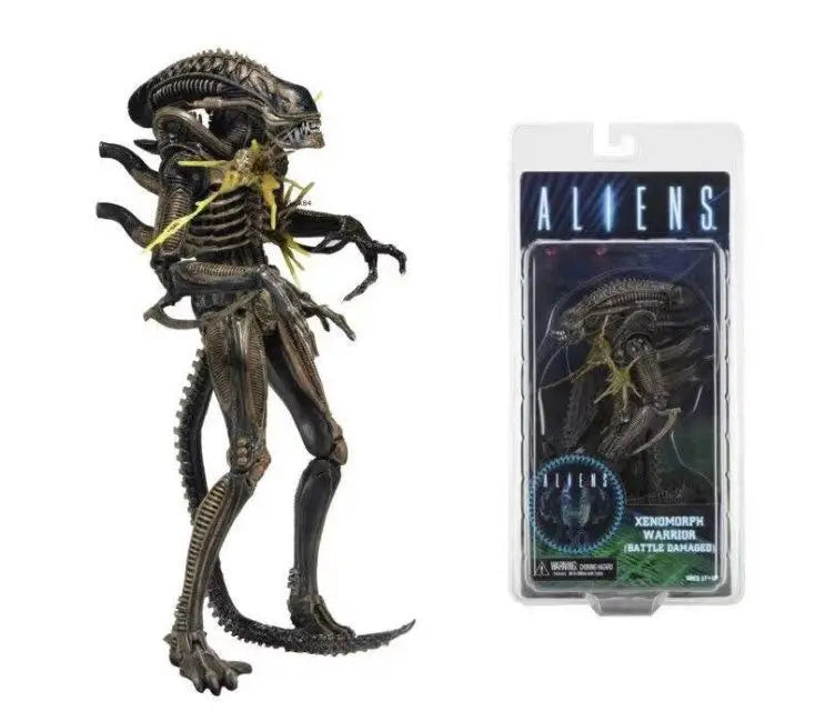 NECA Aliens Xenomorph Warrior Snake Grid Alien Ellen Ripley Collection Action Figure Movie Model Toy