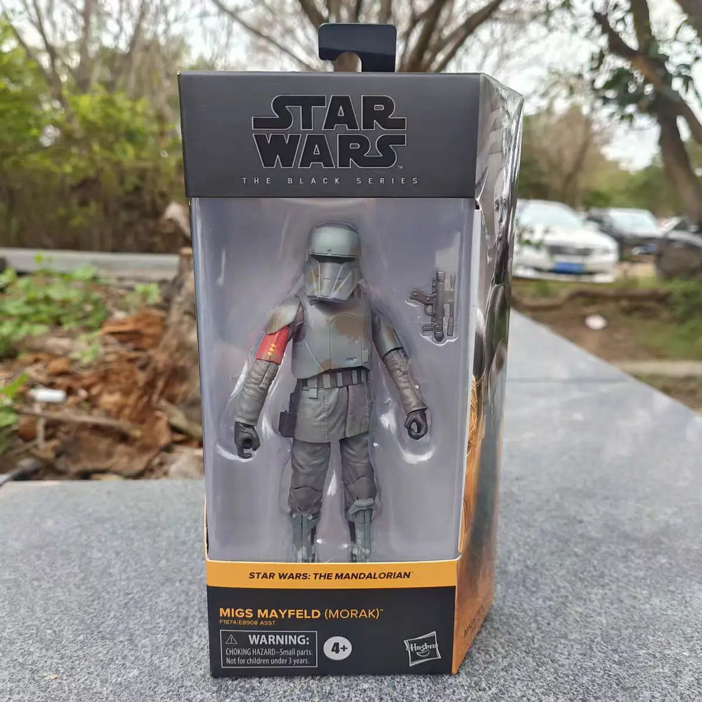 Genuine Star Wars Black Serie Obi-Wan Darth Vader Cal Kestis Boba Fett Luke Mandalorian Action Figure Model Toy Gifts