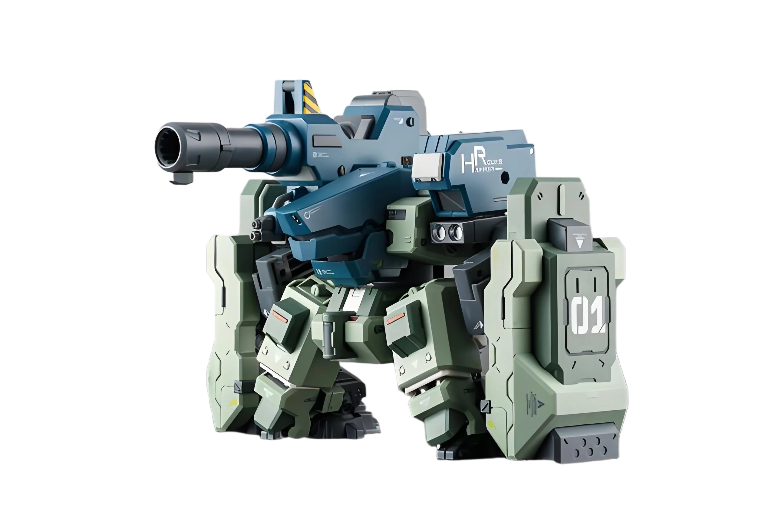 Earnestcore Craft Original Hammer Mech Collectible Movable Assembly Model Kit Action Figure Toys Gifts for Boys & Model Fans