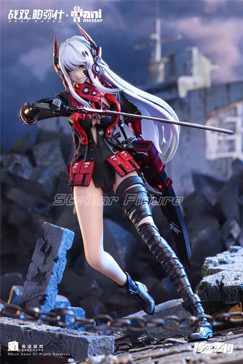 [SF] in Stock Original Nuclear Gold Reconstruction AniMester Battle Double Pamish Lucia Crimson Abyss 1/9 Scale Figure Anime