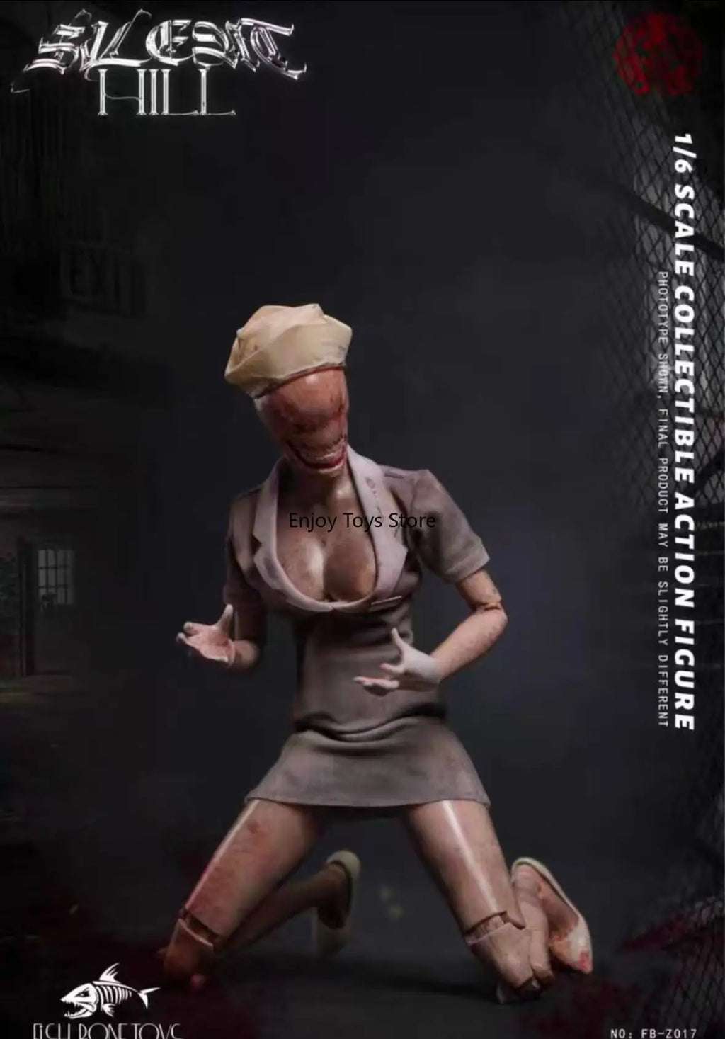 Authentische Actionfiguren im Maßstab 1:6 auf Lager: Silent Hill Pyramid Head &amp; Krankenschwester – Deluxe-Doppelpack