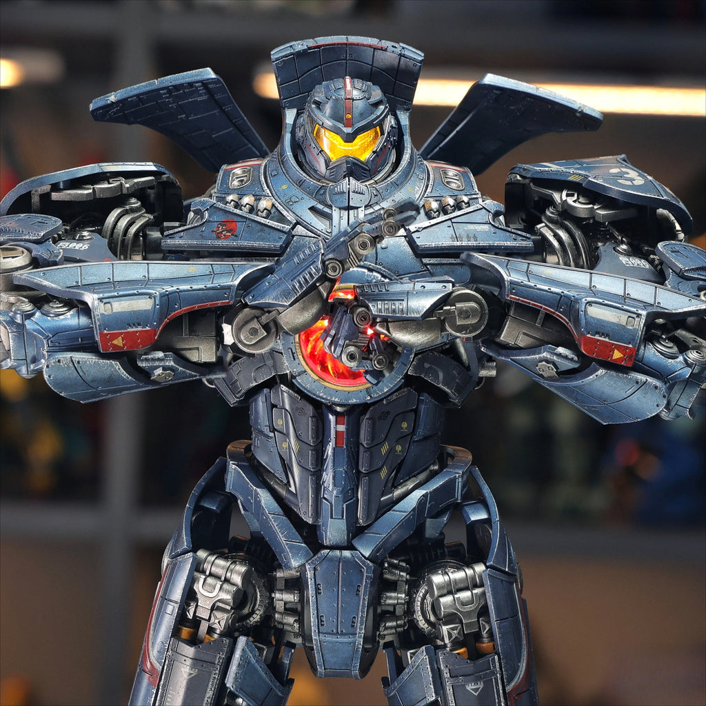 In stock InfinityStudio Heavymecha Gipsy Danger Crimson Typhoon Alloy Action Figures Toy Gift Collection【Send within 24 hours】