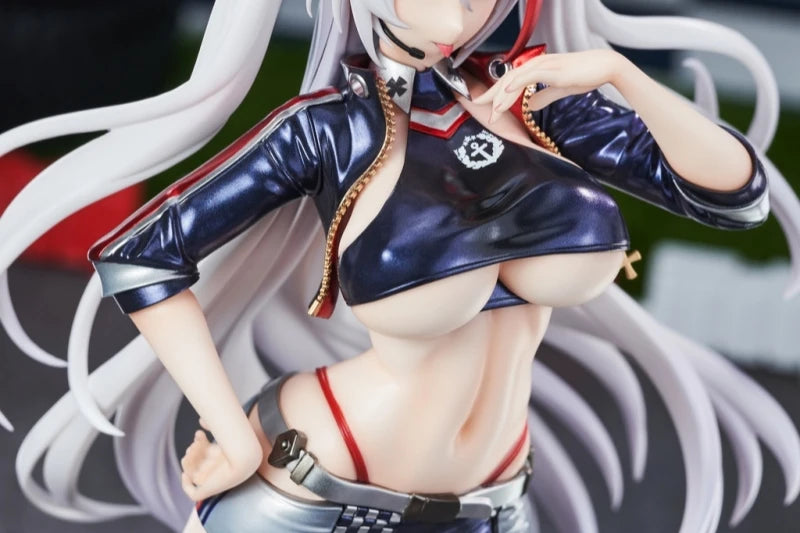 Resin Figure Kit Prinz Eugen WF2024W Azur Lane Race Queen 1/7 Unpainted Garage Resin Kit Model GK