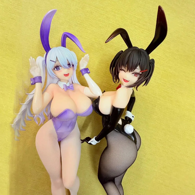 Original BearPanda Bunny Girl Asanagi Rin Xiya Temperature Paint & 3D Crystal Eye & Creative Scene Models Classic Anime Toy