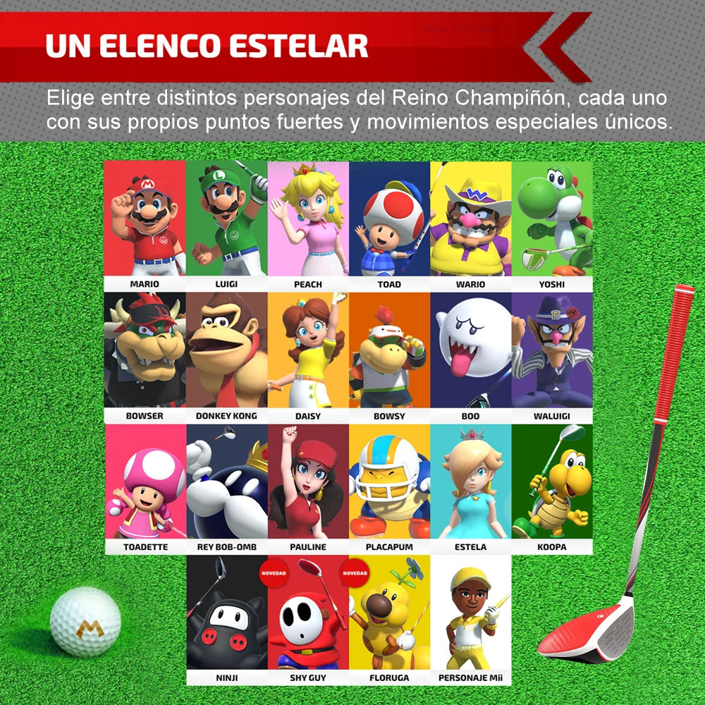Mario Golf: Super Rush Nintendo Switch Game Deals 100% New Physical Game Card Sports Game for Nintendo Switch Game Console