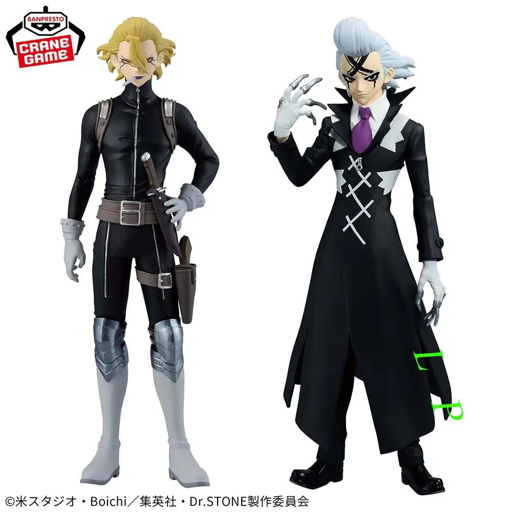 Banpresto BANDAI Dr.STONE Stanley Snyder  Dr. Xenon 2 types In Stock Original Anime Figure Model Genuine Boxed Toy