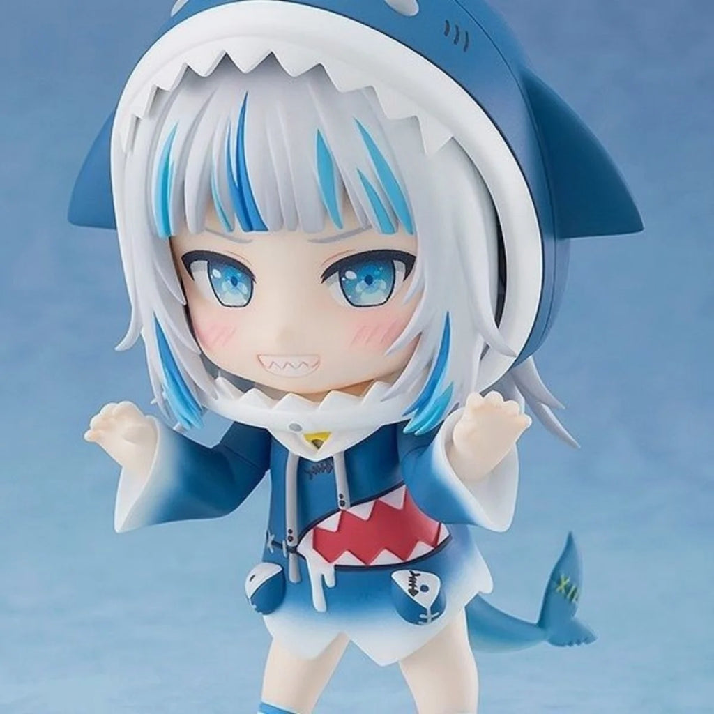 10cm Anime Hololive Gawr Gura 1688 cute girl Articulated Figure Model Toys Christmas Gift
