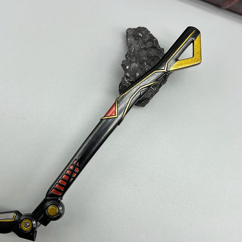 30cm Death Grip Apex legends Game Merchandise Heirloom Revenant Metal Scythe Model Home Ornament Craft Collection Toy Boy