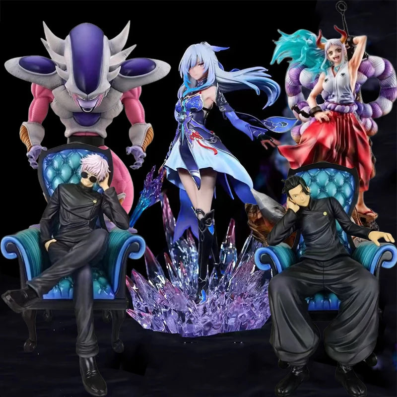 Anime Jujutsu Kaisen Gojo &amp; Geto Figur GK Honkai Star Rail Figur Jingliu Action Figure Dragon Ball Frieza Statue PVC Spielzeug