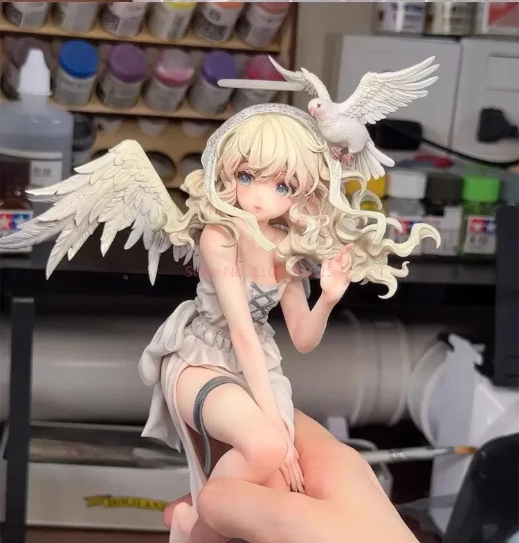 【Ново】27 см GK Малък ангел Ариел Момиче Фигурка PVC Екшън Аниме Модел Игра Статуя Колекция за възрастни Играчка Изненада Коледен Подарък Кукла