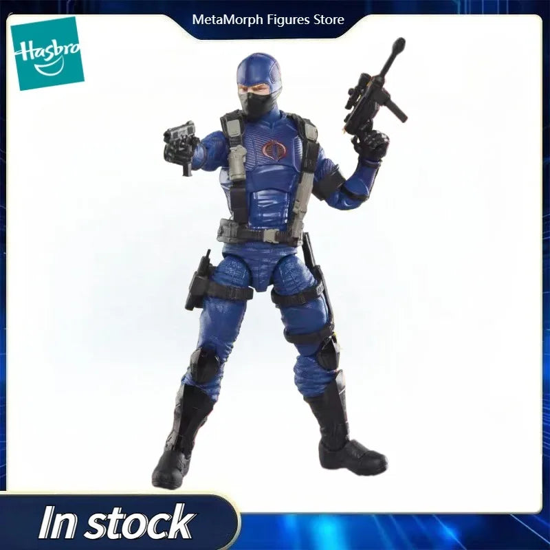 Original Hasbro G.I. Joe Classified Series Retro Cardback Cobra Trooper Action Figure Collection Toys Ornaments