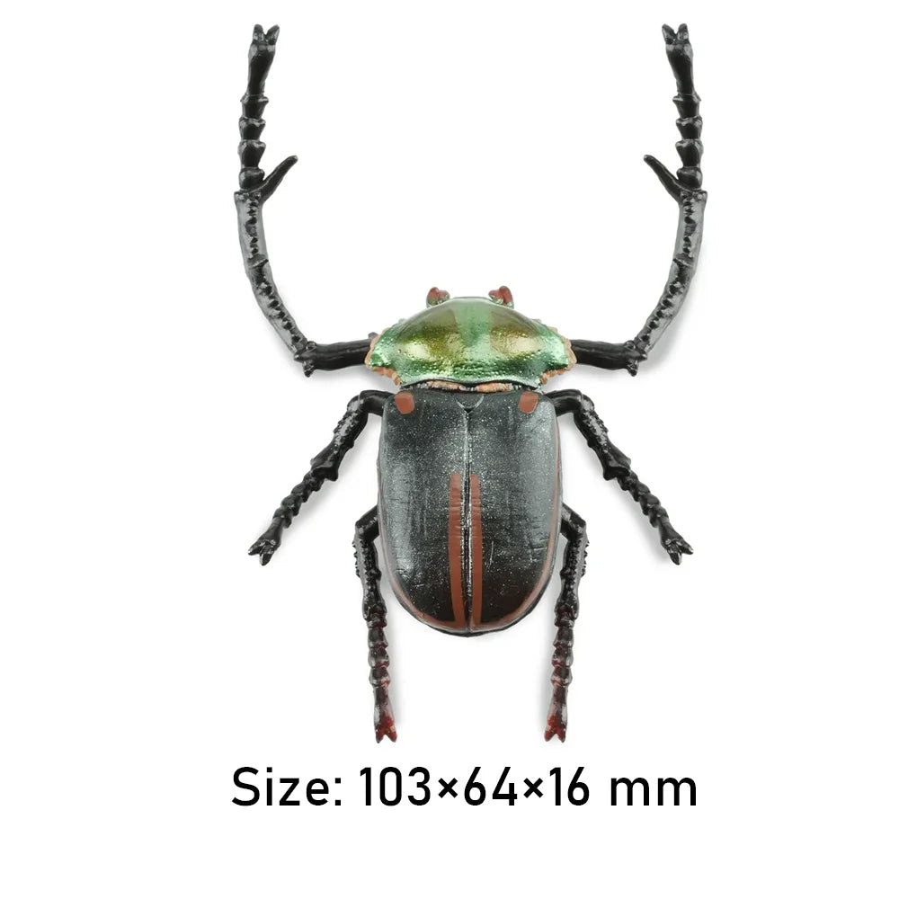 Toymany Simulation Insect & Beetle Wasp Animal Model Toy Mini Figures Dolls Action Figurines Toys Children Gift Cake Decor