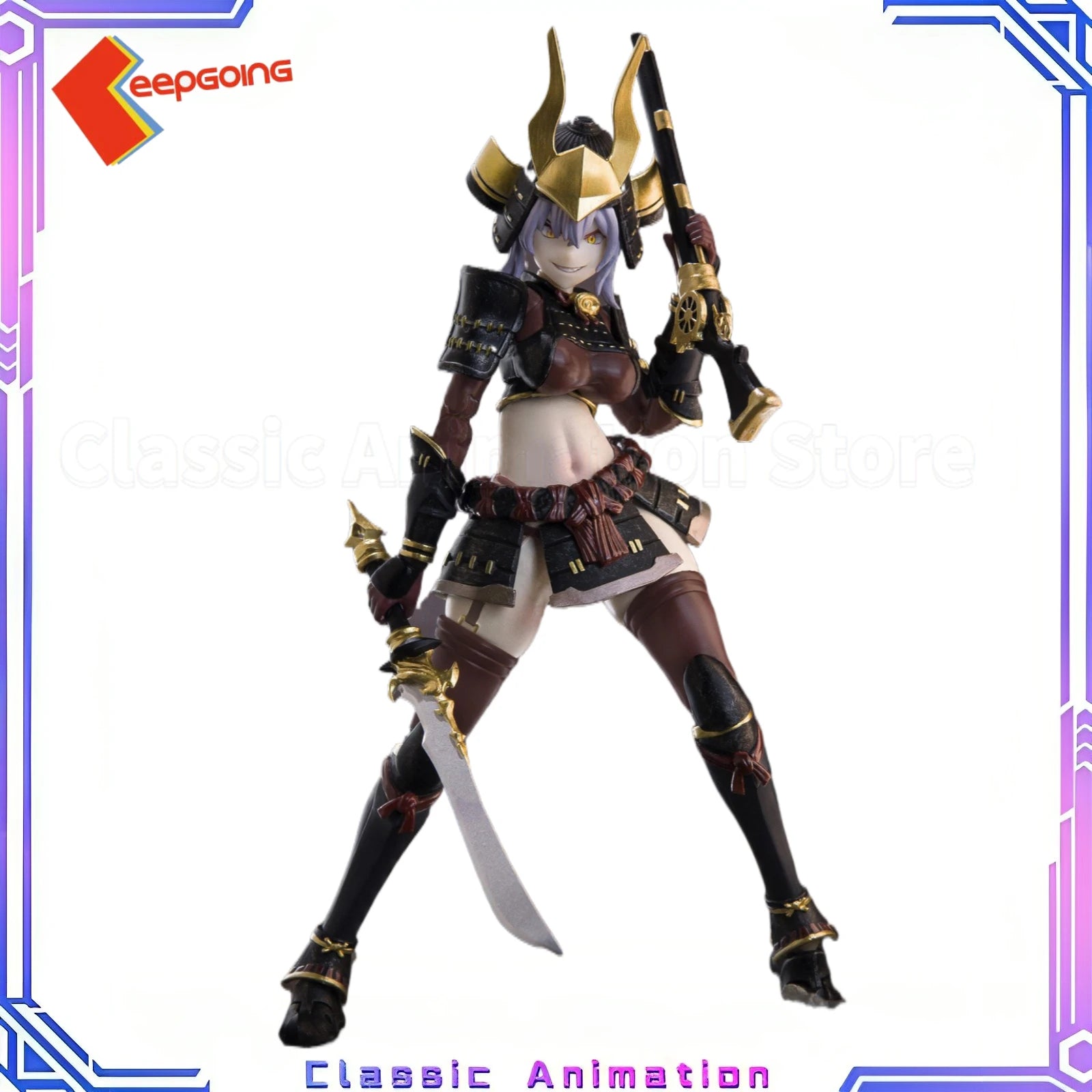 【Original】KEEPGOING Warring States G Oda Nobunaga 1/12 Action Figure Model Toy