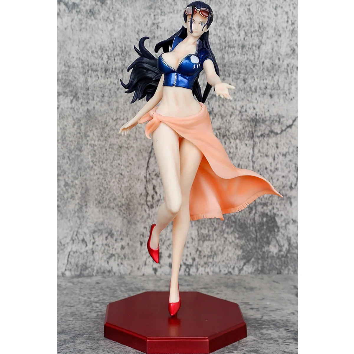 25 cm One Piece Anime Figuren Nico Robin Figur Hot Girl Robin Statue PVC Modellsammlung Desktop-Dekoration Kinderspielzeug Geschenke