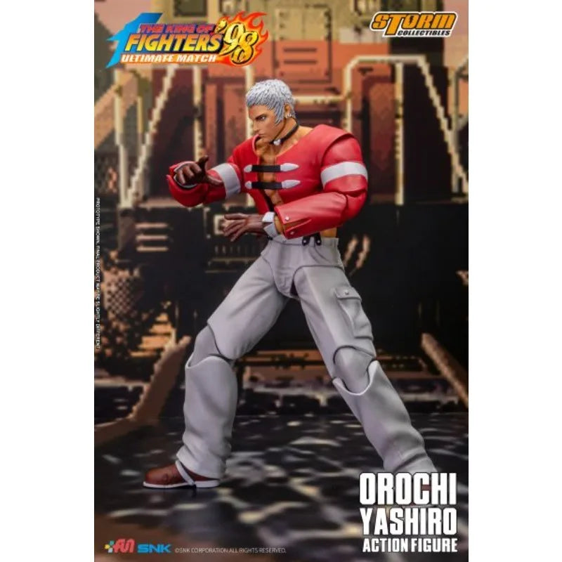 In Stock Storm Toys 1/12 Scale The King of Fighters '98 Yashiro Nanakase Anime Action Figure Model Doll Toys Hobby Collectible