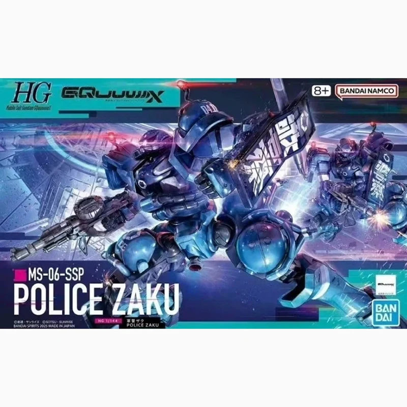 Adults Fun in Stock BANDAI HG 1/144 Gundam GQuuuuuuX GFreD Assembly Model Ver. Anime Action Figures