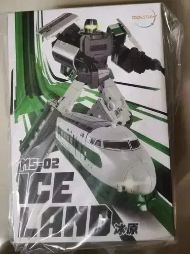 Transformation Trainbots Moon Studio Raiden Train Combination MS06 MS05 MS04 MOON SHINE Action Figures Toy Gift Collection Hobby