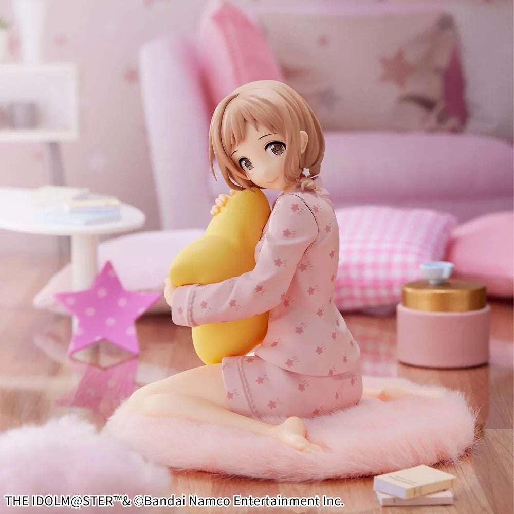 In Stock Bandai Original Genuine Banpresto THE IDOLM@STER: Shiny Colors Sakuragi Mano Relax Time 10cm Model Toy Figure Xmas Gift