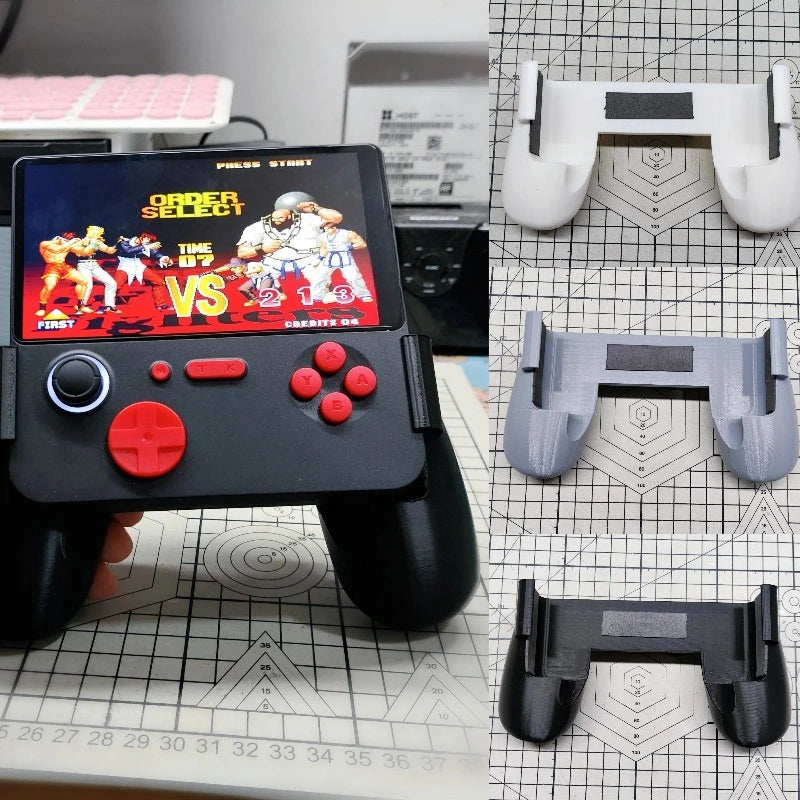 For Gamemt E5 Plus Gamepads Grip Handle Palm Grip 3D Printing Game Console Hand Grip Palm For GAMEMT E5 E5Plus