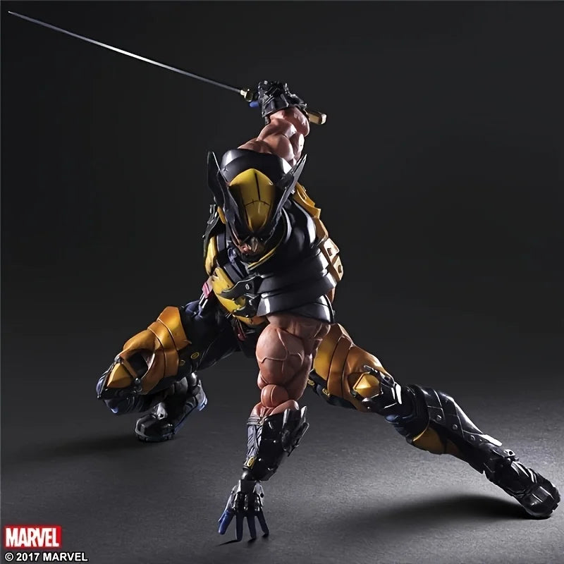 Marvel Genuine Wolverine Wolf Uncle Model Figurine Ornament