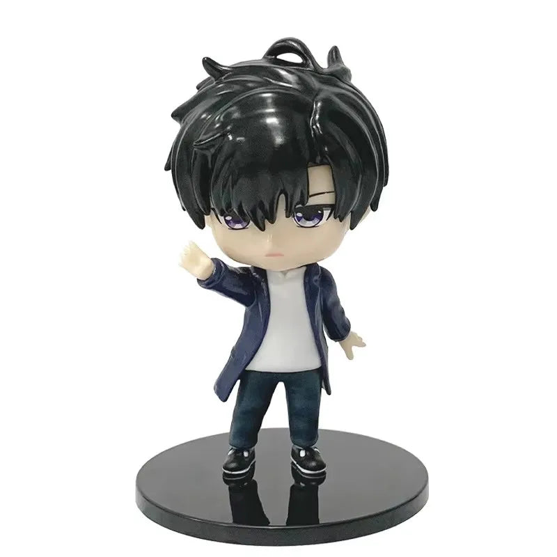 BANDAI 13CM Anime solo leveling Figure Sung Jin Woo Animated Edition ESPRESTO Excite Motions-1 Battle Scene Model Toy Doll Gift