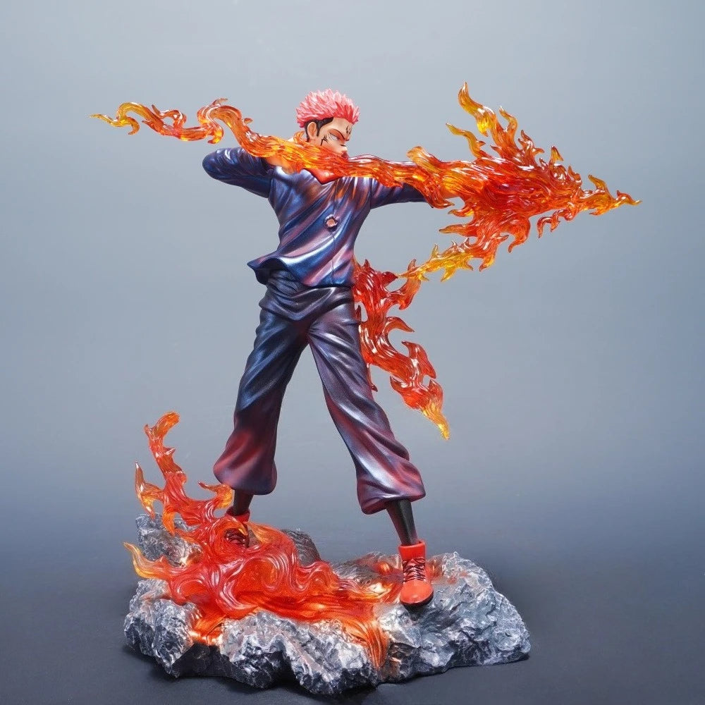 30cm/11.81in Anime Jujutsu Kaisen Figure Ryomen Sukuna Action Figures Pvc Statue Desktop Ornamen Collection Model Toys Gifts