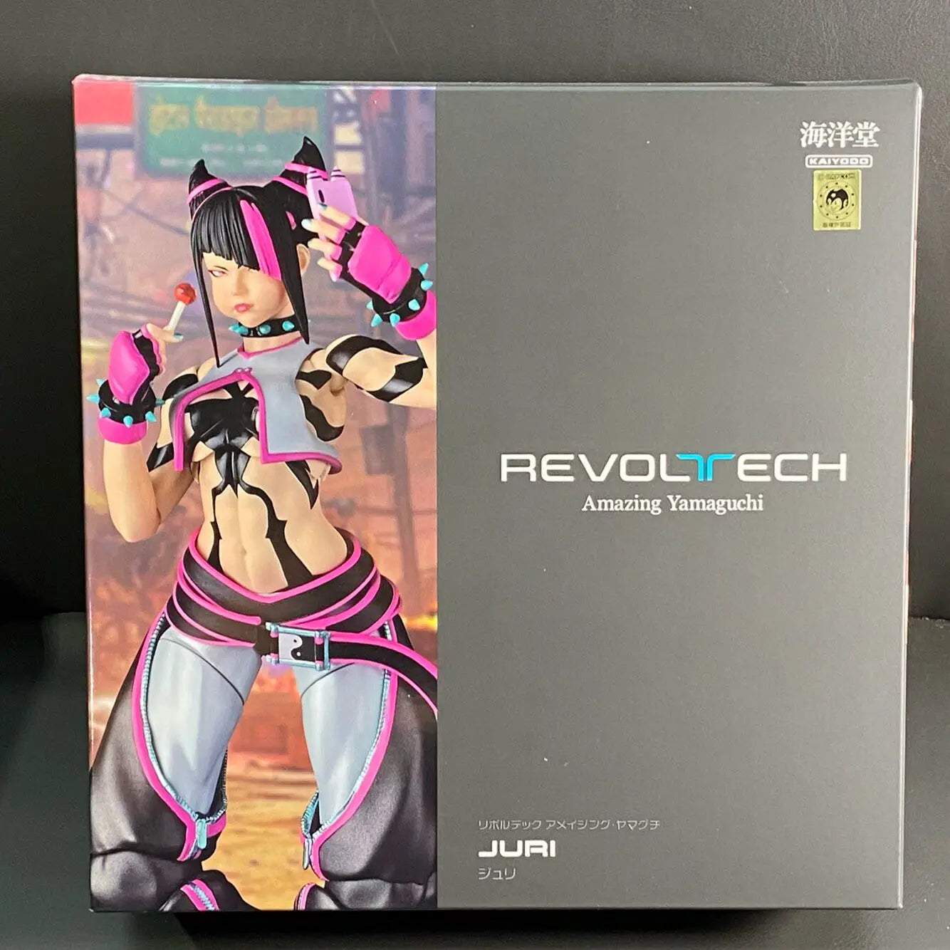 TYCTOYS Originate Kaiyodo Han Juri Movability Model Toys Revoltech AMAZING YAMAGUCHI SF6 Model Action Figure Toys