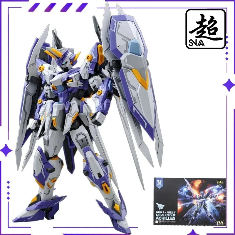 SNAA Original Round Table Knights Series Rampage Warhammer - Galahad/ 1/144 Assembled Mobile Mech Model Handmade Toy Gift