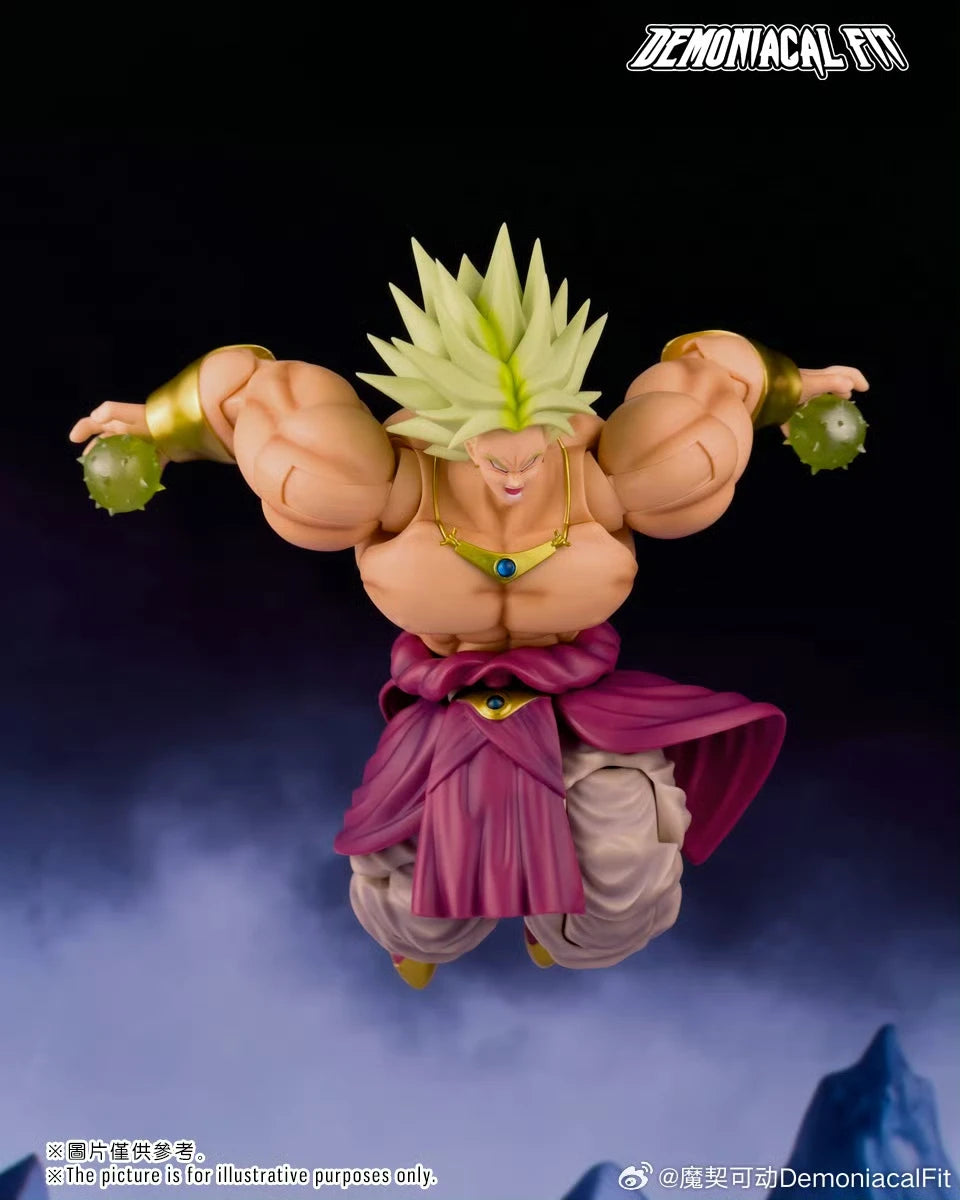 Демонична фигурка Dragon Ball Z Super Saiyan Broly Legendary Berserker, модел играчки